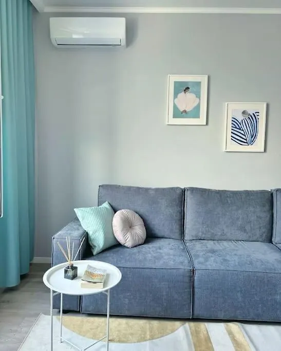 Apartment 57 Гармония Гор И Реки, Апартаменты Недалеко От Центра С Видом На Горы Almaty