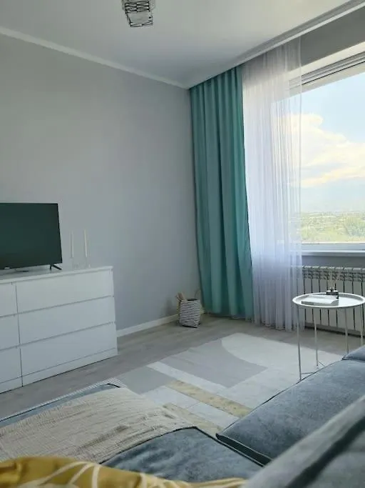57 Гармония Гор И Реки, Апартаменты Недалеко От Центра С Видом На Горы Almaty 0*,