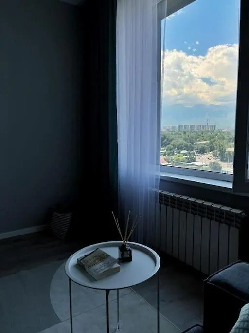 57 Гармония Гор И Реки, Апартаменты Недалеко От Центра С Видом На Горы Almaty Apartment